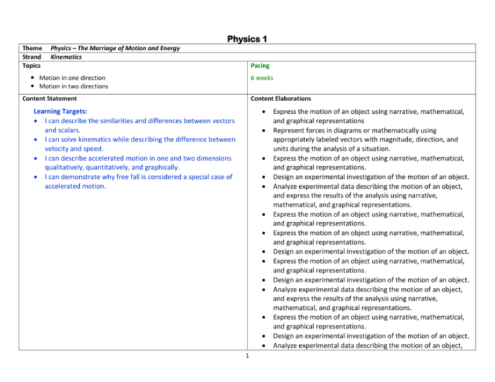 Physical setting physics answer key