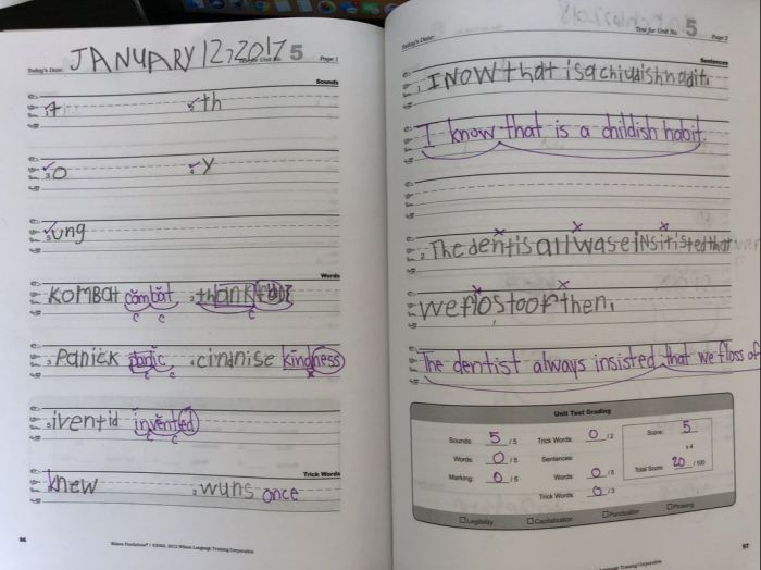 Fundations level 1 answer key