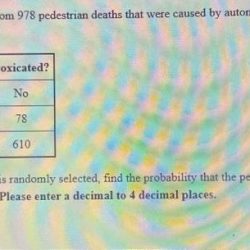 Which of the following statements about pedestrian deaths is correct