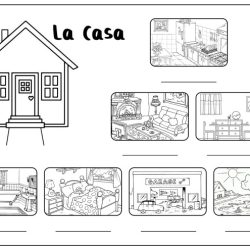 Las partes de la casa en español worksheet answers